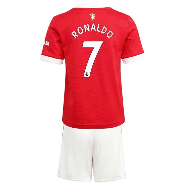 Camiseta Manchester United NO.7 Ronaldo 1st Niño 2021-2022